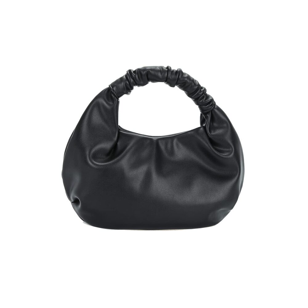9791 Mini Hobo Tote Bags Soft Leather Clutch Purses Cloud-Shaped Top Handle